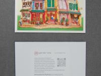 Singapore Souvenir 5x7 Signed Art Prints of Emerald Hill, Joo Chiat, Tanjong Pagar Shophouse Paintings | Vibrant Asia Travel $20 Gift of Peranakan Heritage