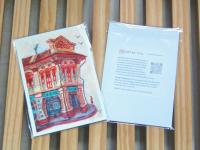 Singapore Souvenir 5x7 Signed Art Prints of Emerald Hill, Joo Chiat, Tanjong Pagar Shophouse Paintings | Vibrant Asia Travel $20 Gift of Peranakan Heritage