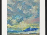 European Scenery Paintings Wall Art Prints A3 - Icelandic atmospheric clouds mountain scenery landscapes travel art