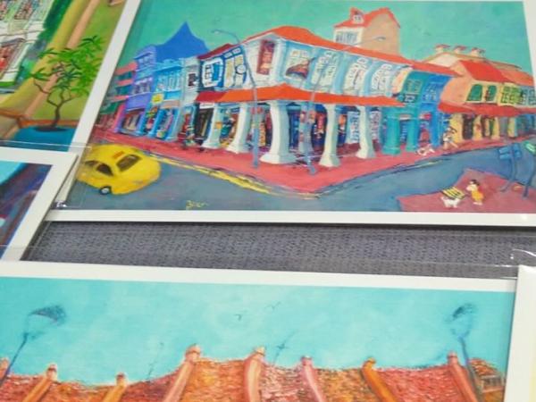 Savings Bundle $52 For Purchase of Three 5x7 Singapore Shophouse Souvenir Package Prints