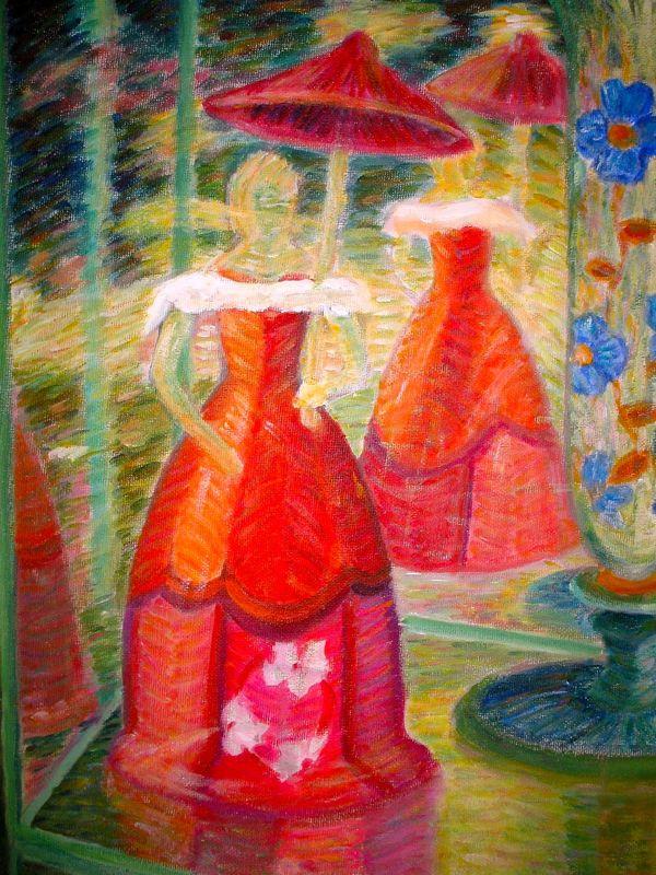 Window Display - 16x13 in - acrylic panel '05 - hungary budapest - SOLD